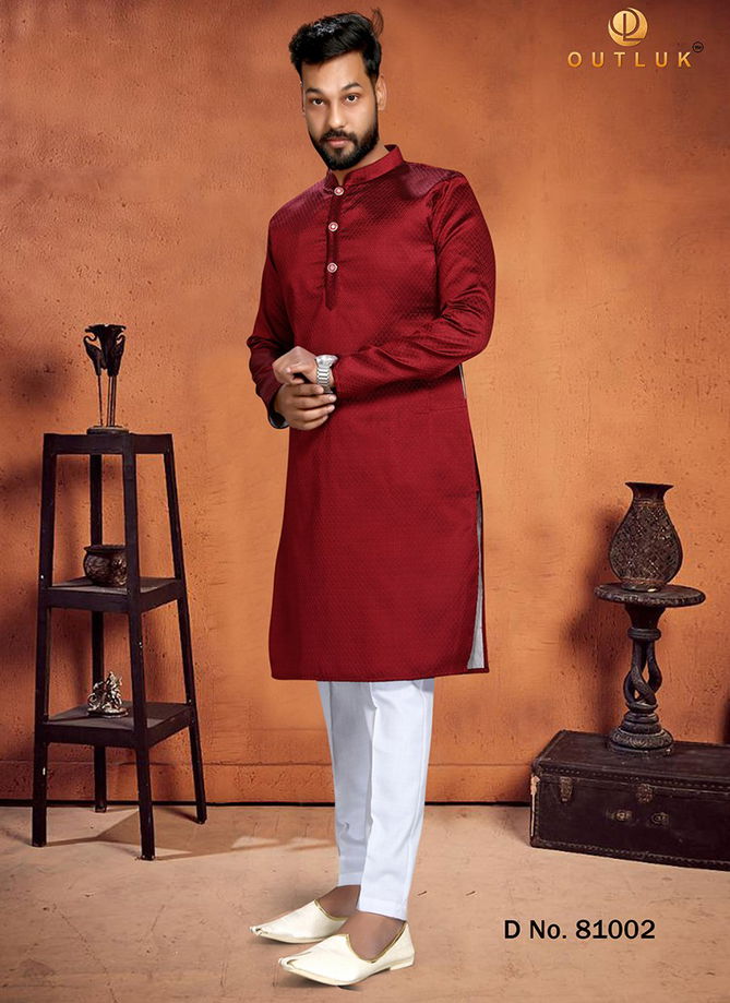 Outluk Vol 81 Festive Mens Wear Wholesale Kurta Pajama Collection